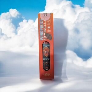 Gray Windproof Umbrella